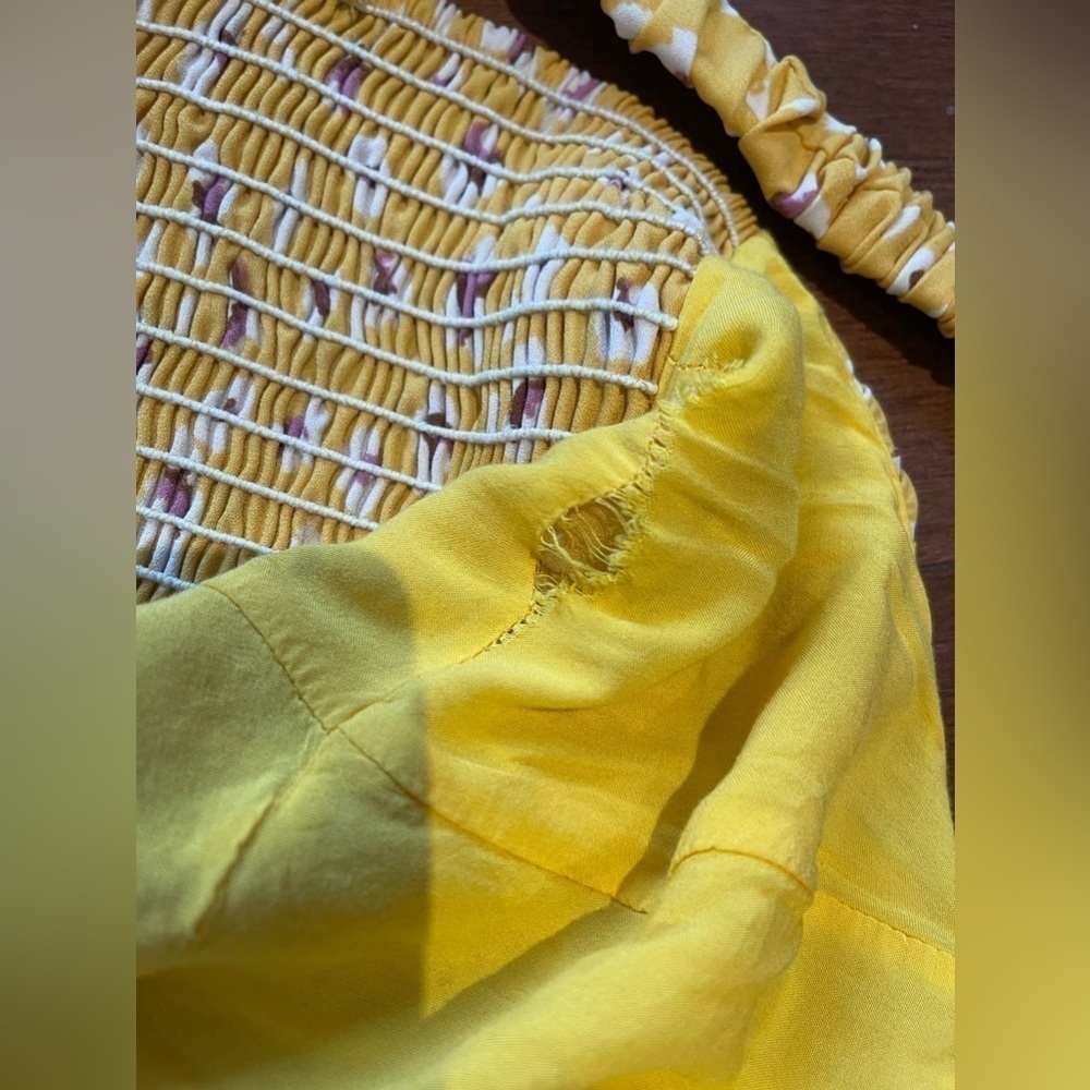 Free people yellow sundress - Picture 6 of 6